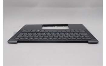 Lenovo 5CB1R68306 C-Cover with keyboard, Italian, Luna Grey, Puresight Logo, UK