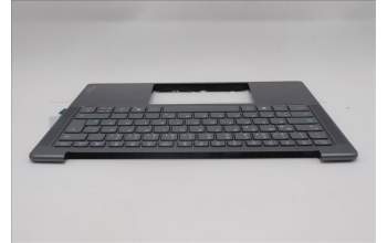 Lenovo 5CB1R68314 C-Cover with keyboard, German, Luna Grey, Puresight Logo, UK