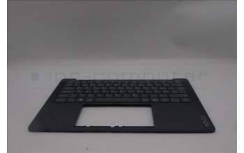 Lenovo 5CB1R68339 C-Cover with keyboard, Portuguese, Luna Grey, Non-Puresight Logo, UK