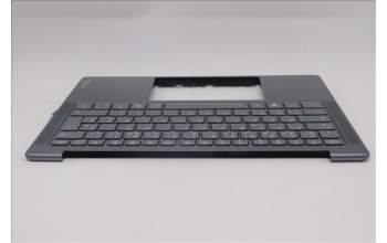 Lenovo 5CB1R68343 C-Cover with keyboard, French, Luna Grey, Non-Puresight Logo, US
