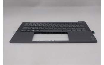 Lenovo 5CB1R68347 C-Cover with keyboard, Belgian, Luna Grey, Non-Puresight Logo, UK