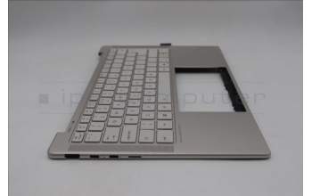 Lenovo 5CB1R68396 C-Cover with keyboard, UK English, Seashell, Puresight Logo, UK