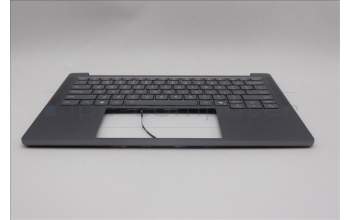 Lenovo 5CB1R71055 C-Cover with keyboard, English, Luna Grey, US