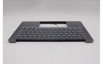 Lenovo 5CB1R71055 C-Cover with keyboard, English, Luna Grey, US