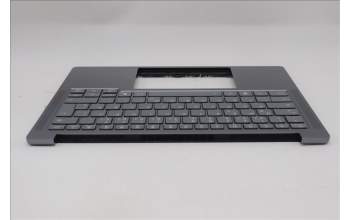 Lenovo 5CB1R71073 C-Cover with keyboard, German, Luna Grey, UK