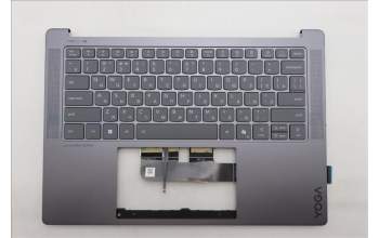 Lenovo 5CB1R71121 C-Cover with keyboard, Russian, Luna Grey, US
