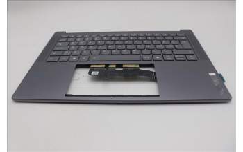 Lenovo 5CB1R71132 C-Cover with keyboard, Nordic, Luna Grey, UK