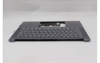 Lenovo 5CB1R71137 C-Cover with keyboard, Belgian, Luna Grey, UK