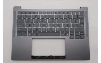 Lenovo 5CB1R71150 C-Cover with keyboard, US English Euro, Luna Grey, US