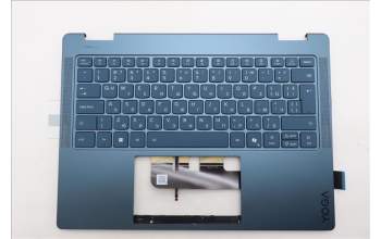 Lenovo 5CB1R71287 C-Cover with keyboard, Bulgarian, Tidal Teal, Non-FingerPrint, Puresight Logo, UK