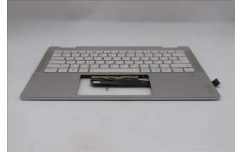 Lenovo 5CB1R71323 C-Cover with keyboard, German, Seashell, FingerPrint, Puresight Logo, UK