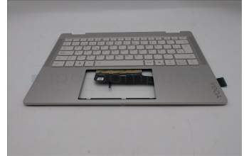 Lenovo 5CB1R71329 C-Cover with keyboard, Spanish, Seashell, FingerPrint, Puresight Logo, UK