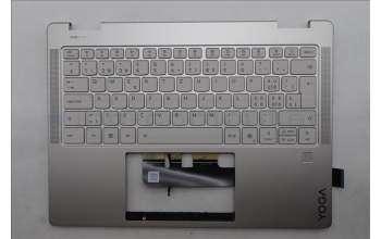 Lenovo 5CB1R71330 C-Cover with keyboard, Switzerland, Seashell, FingerPrint, Puresight Logo, UK