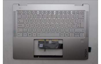 Lenovo 5CB1R71334 C-Cover with keyboard, UK English, Seashell, FingerPrint, Puresight Logo, UK