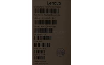 Lenovo 5CB1R71386 C-Cover with keyboard, Portuguese, Tidal Teal, Non-FingerPrint, Non-Puresight Logo, UK