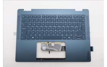 Lenovo 5CB1R71394 C-Cover with keyboard, UK English, Tidal Teal, Non-FingerPrint, Non-Puresight Logo, UK