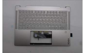 Lenovo 5CB1R83518 C-Cover with keyboard, German, Seashell, FingerPrint, Non-Puresight Logo, UK
