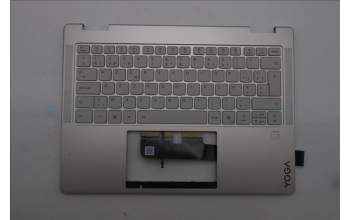 Lenovo 5CB1R83535 C-Cover with keyboard, Belgian, Seashell, FingerPrint, Non-Puresight Logo, UK
