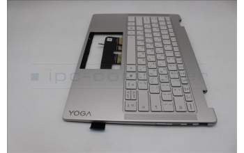 Lenovo 5CB1R83546 C-Cover with keyboard, Hebrew, Seashell, Non-FingerPrint, Non-Puresight Logo, US