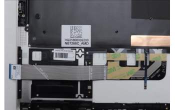 Lenovo 5CB1R83562 C-Cover with keyboard, Czech Slovakian, Seashell, Non-FingerPrint, Non-Puresight Logo, UK