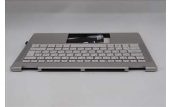 Lenovo 5CB1R83563 C-Cover with keyboard, Bulgarian, Seashell, Non-FingerPrint, Non-Puresight Logo, UK