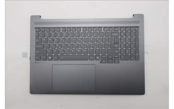 Lenovo 5CB1R91590 C-Cover with keyboard, Greek, Luna Grey, DIS, US