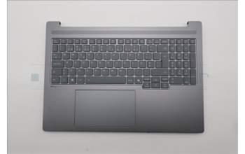 Lenovo 5CB1R91599 C-Cover with keyboard, Portuguese, Luna Grey, DIS, UK