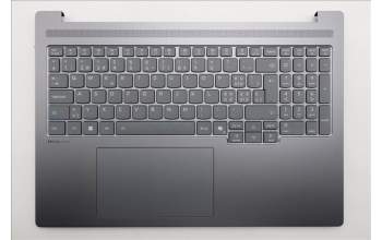 Lenovo 5CB1R91603 C-Cover with keyboard, Switzerland, Luna Grey, DIS, UK