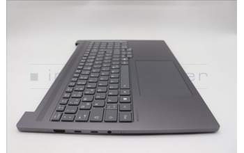 Lenovo 5CB1R91619 C-Cover with keyboard, German, Luna Grey, UMA, UK