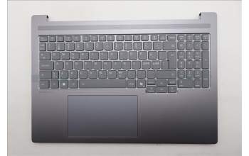 Lenovo 5CB1R91628 C-Cover with keyboard, Nordic, Luna Grey, UMA, UK
