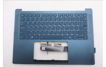 Lenovo 5CB1R97601 C-Cover with keyboard, Hebrew, Tidal Teal, US