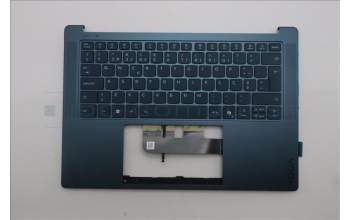 Lenovo 5CB1R97607 C-Cover with keyboard, Portuguese, Tidal Teal, UK