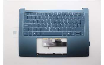 Lenovo 5CB1R98404 C-Cover with keyboard, Slovenian, Tidal Teal, UK
