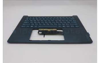 Lenovo 5CB1R98410 C-Cover with keyboard, Ukraine, Tidal Teal, US