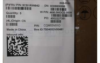 Lenovo 5CB1R99842 C-Cover with keyboard, French, Arctic Grey, Non-Backlight, H-series, US