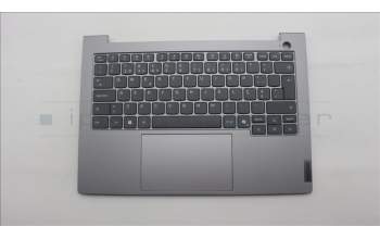 Lenovo 5CB1R99854 C-Cover with keyboard, Portuguese, Arctic Grey, Non-Backlight, H-series, UK