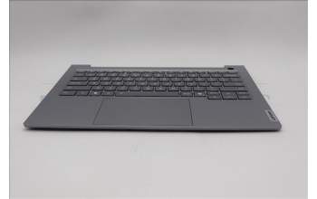 Lenovo 5CB1R99873 C-Cover with keyboard, US English Euro, Arctic Grey, Backlight, H-series, US