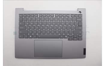 Lenovo 5CB1R99874 C-Cover with keyboard, English, Arctic Grey, Backlight, H-series, US