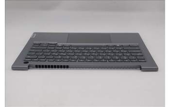Lenovo 5CB1R99879 C-Cover with keyboard, Hebrew, Arctic Grey, Backlight, H-series, US