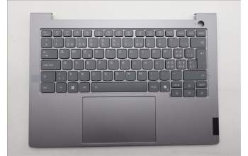 Lenovo 5CB1R99891 C-Cover with keyboard, Switzerland, Arctic Grey, Backlight, H-series, UK