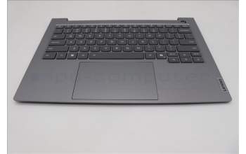 Lenovo 5CB1S00181 C-Cover with keyboard, English, Arctic Grey, Backlight, U-series, US