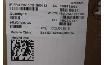 Lenovo 5CB1S00182 Tastatur inkl. Topcase ASM_FRA W21SJ AG BL U