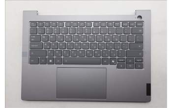 Lenovo 5CB1S00186 C-Abdeckung mit Tastatur, Hebräisch, arktisgrau, Hintergrundbeleuchtung, U-Serie
