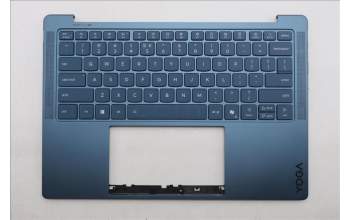 Lenovo 5CB1S00211 C-Cover with keyboard, US English Euro, Tidal Teal, Puresight Logo, US