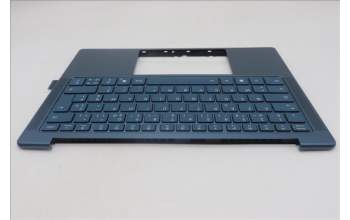 Lenovo 5CB1S00256 C-Cover with keyboard, French, Tidal Teal, Non-Puresight Logo, US