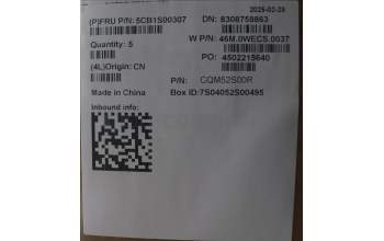 Lenovo 5CB1S00307 C-Cover with keyboard, Belgian, Arctic Grey, Backlight, H-series, UK