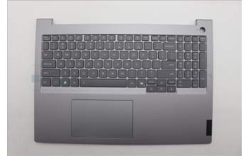 Lenovo 5CB1S00310 C-Cover with keyboard, English, Arctic Grey, Backlight, H-series