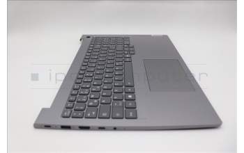 Lenovo 5CB1S00314 C-Cover with keyboard, German, Arctic Grey, Backlight, H-series, UK
