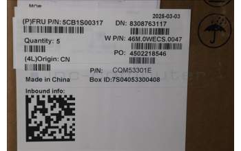 Lenovo 5CB1S00317 Tastatur inkl. Topcase ASM_ITA W21SK AG BL H