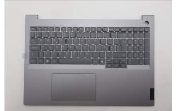 Lenovo 5CB1S00323 C-Cover with keyboard, Portuguese, Arctic Grey, Backlight, H-series, UK